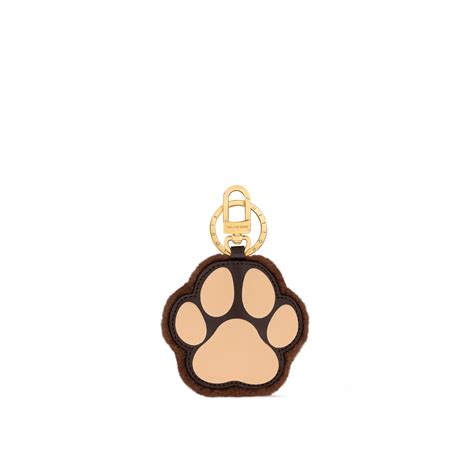 LV Paw Key Holder and Bag Charm S00 